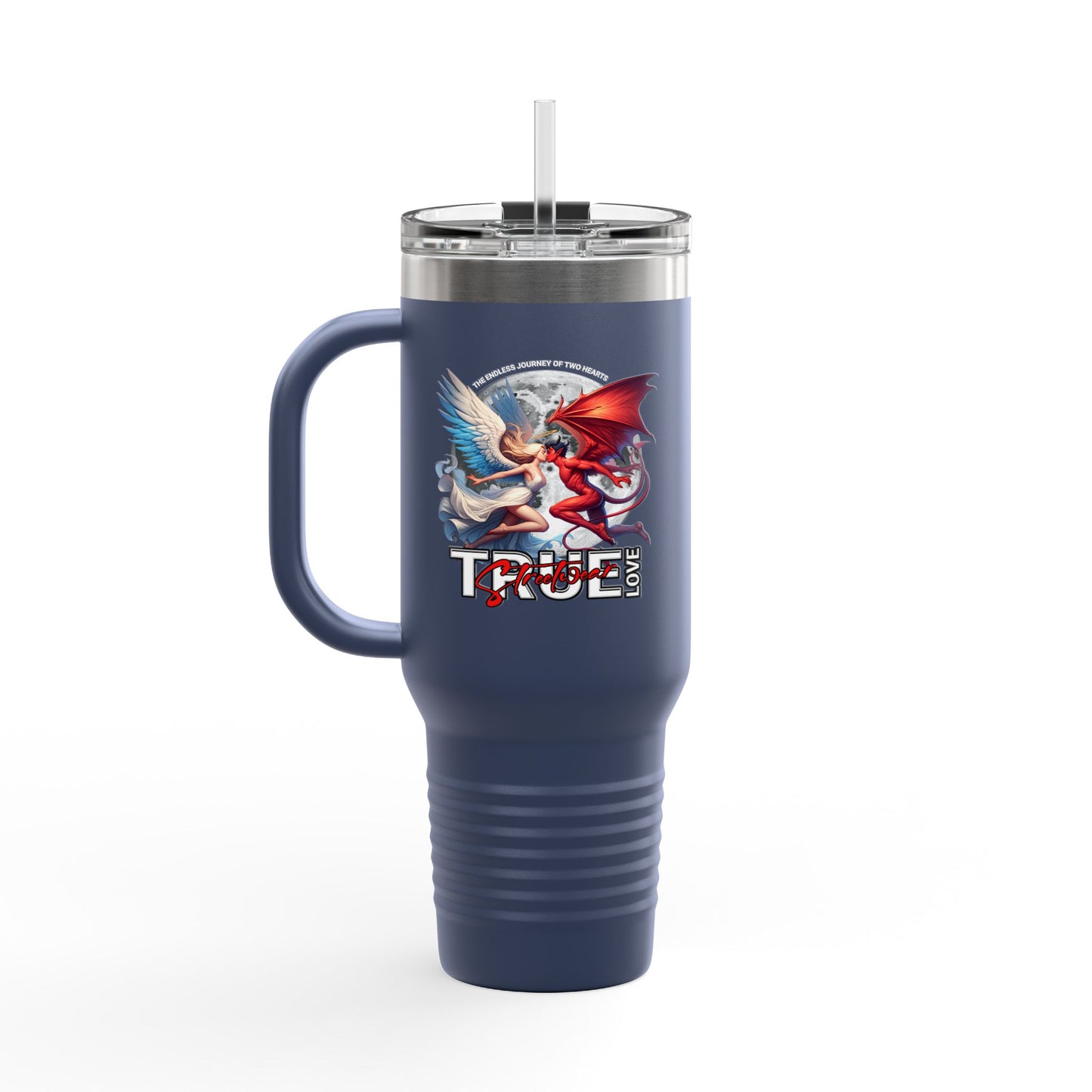 insulated travel mug, 40oz