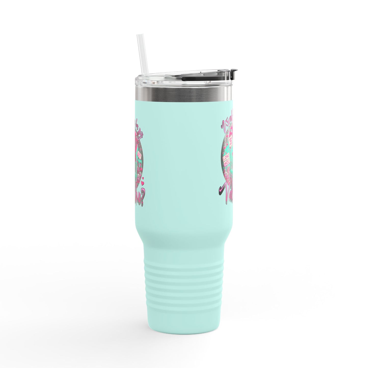 insulated travel mug, 40oz