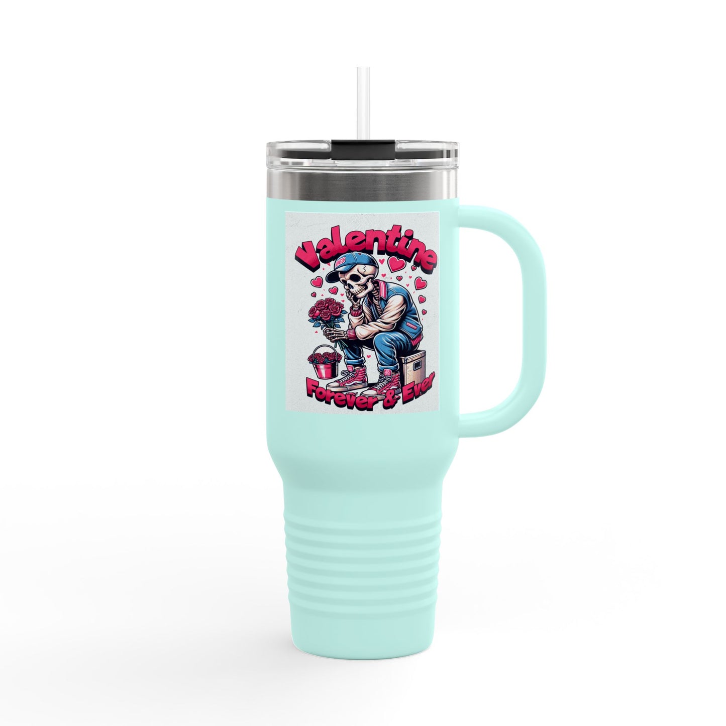 insulated travel mug, 40oz