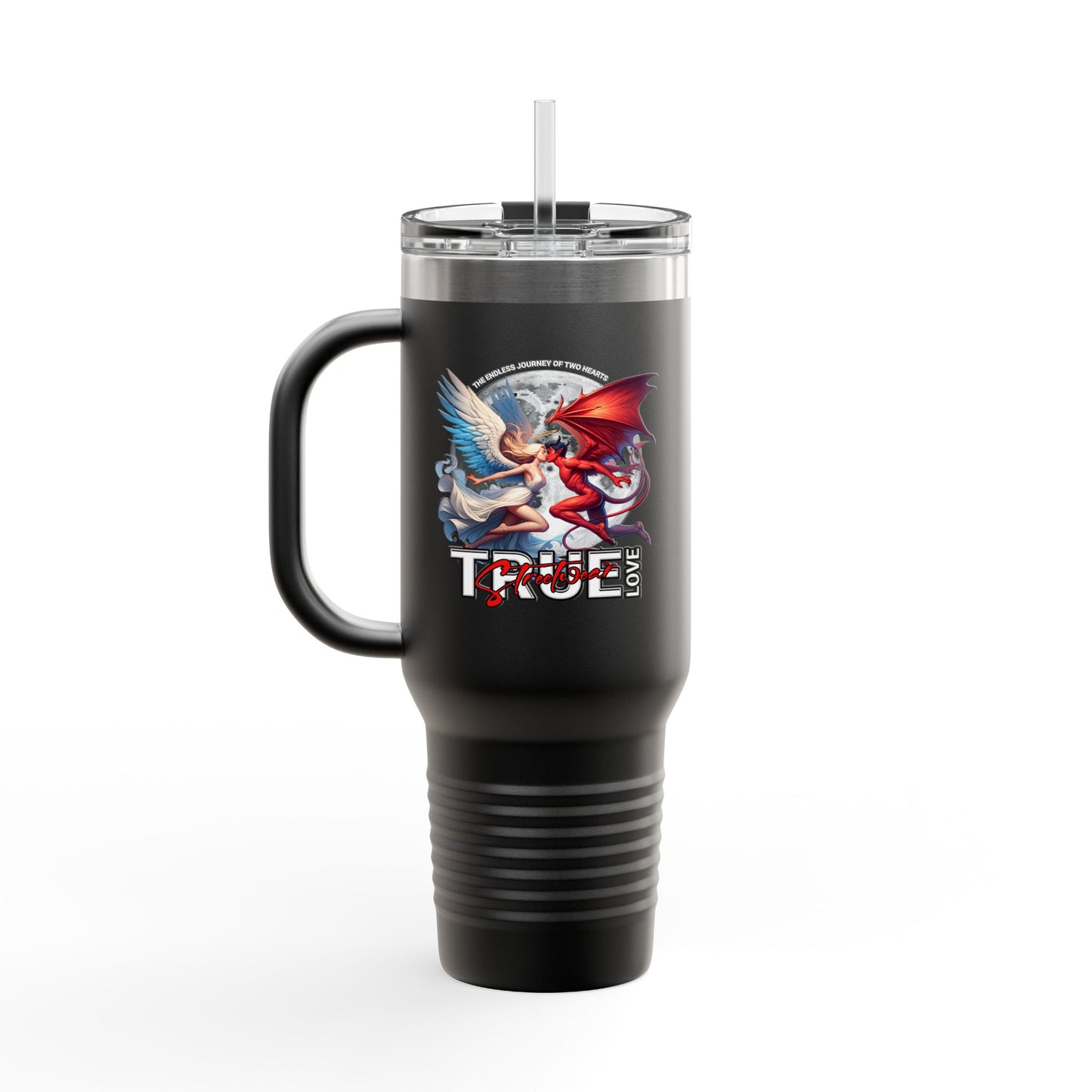 insulated travel mug, 40oz