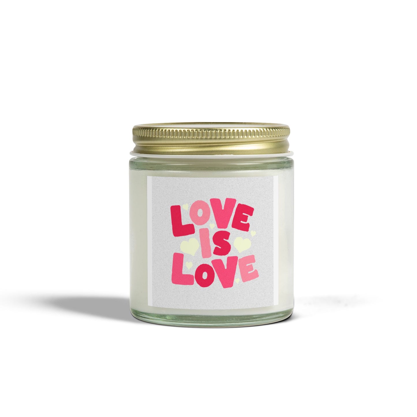 scented candles, coconut apricot wax (4oz, 9oz)