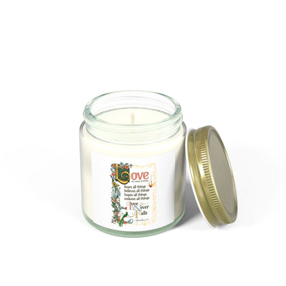 Scented Candles, Coconut Apricot Wax (4oz, 9oz)