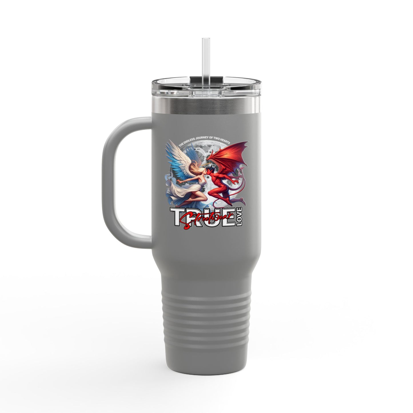 insulated travel mug, 40oz