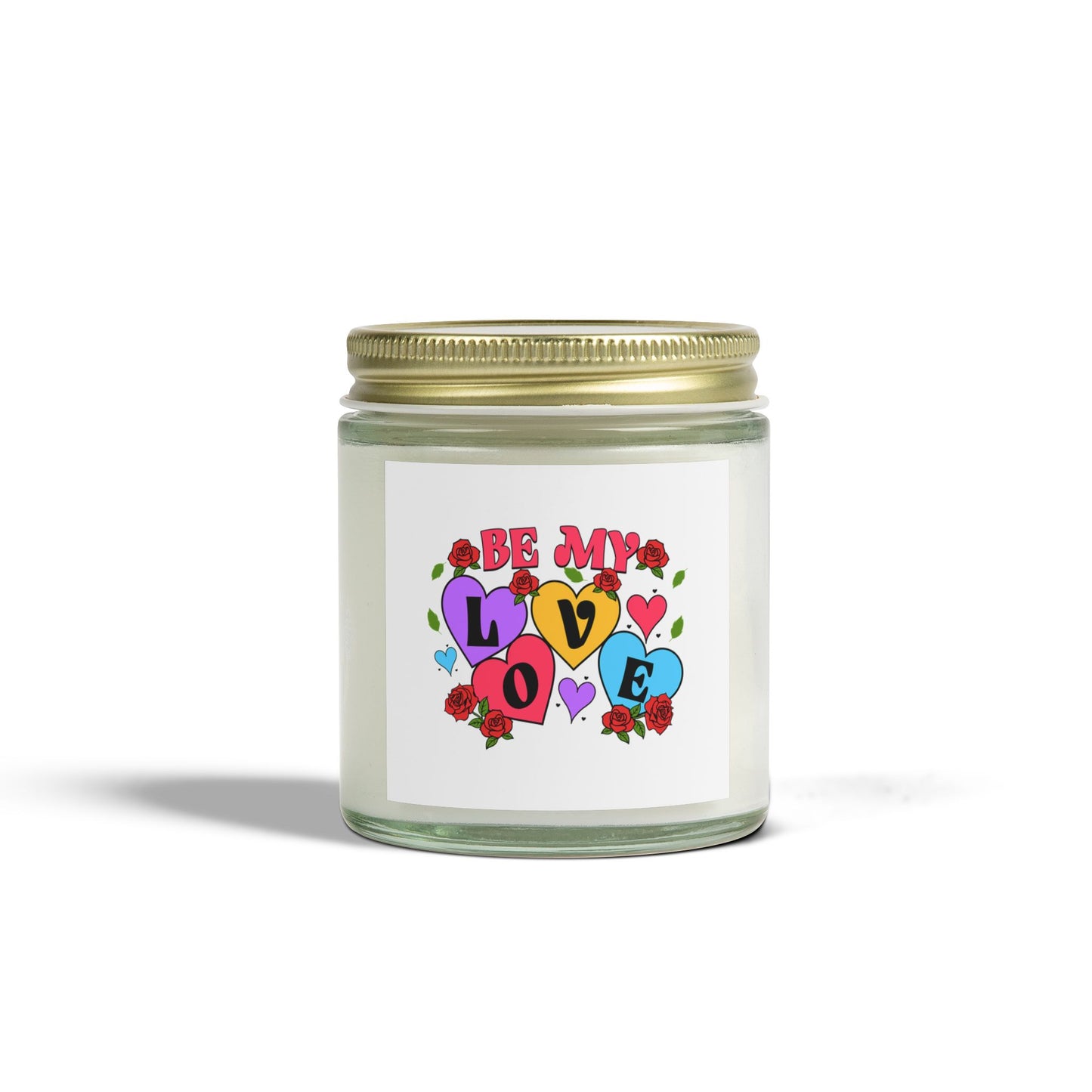 scented candles, coconut apricot wax (4oz, 9oz)