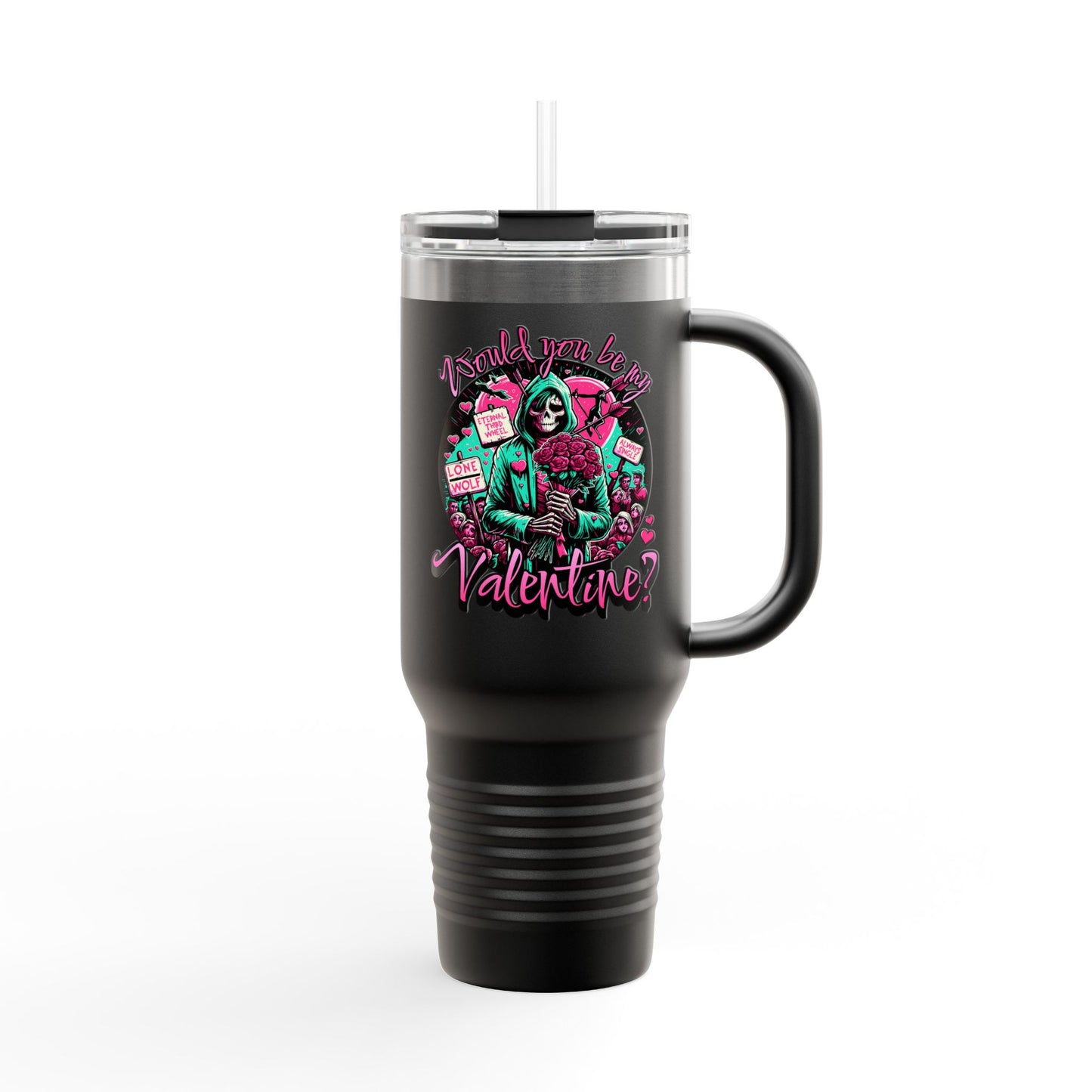 insulated travel mug, 40oz