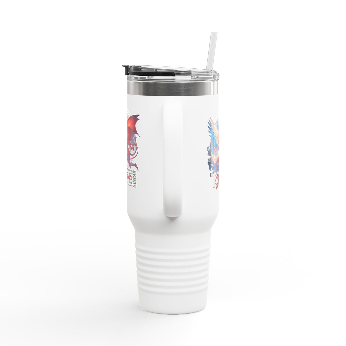 insulated travel mug, 40oz