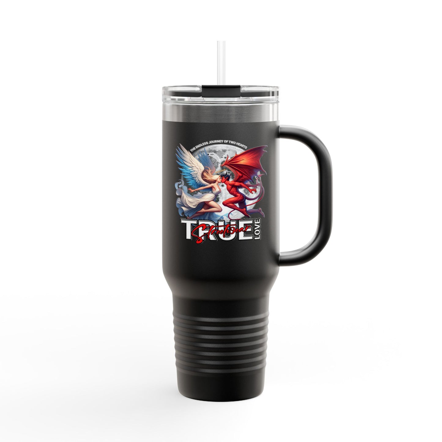 insulated travel mug, 40oz