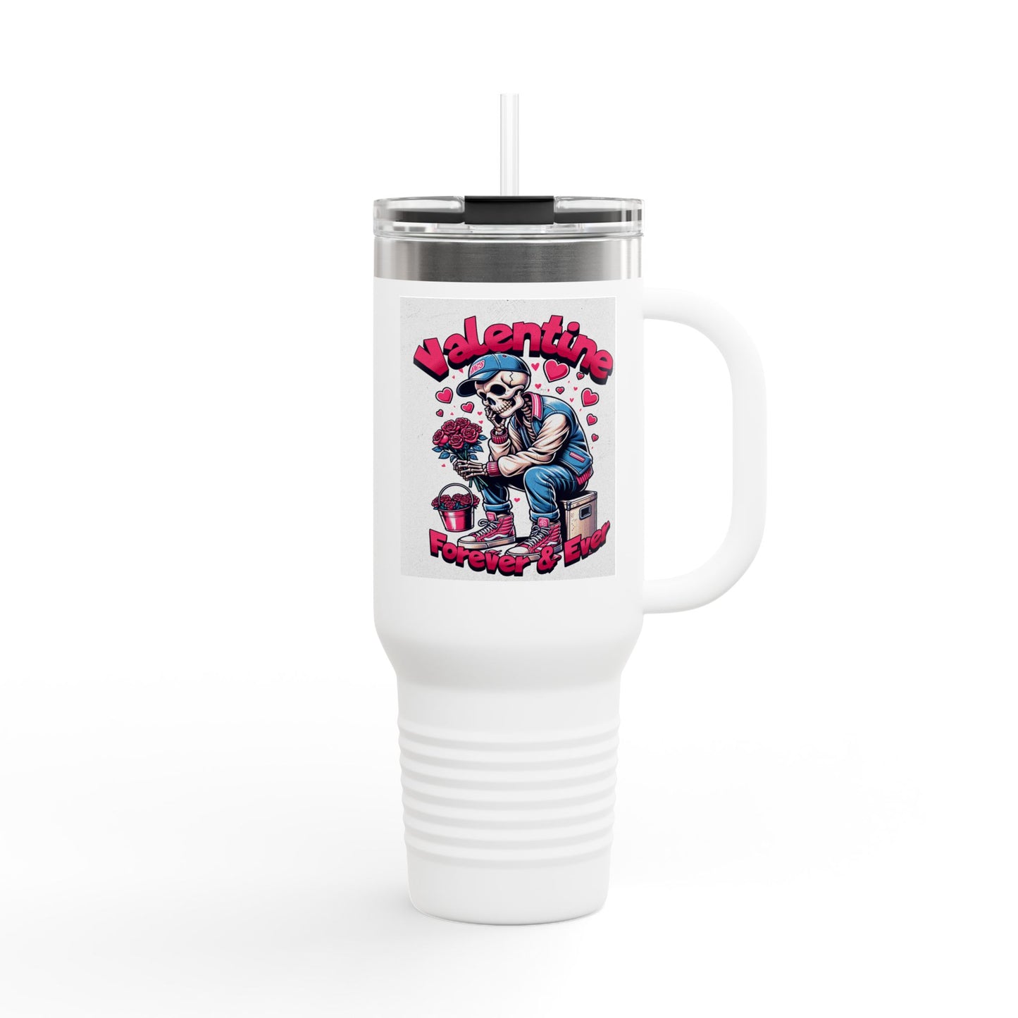 insulated travel mug, 40oz