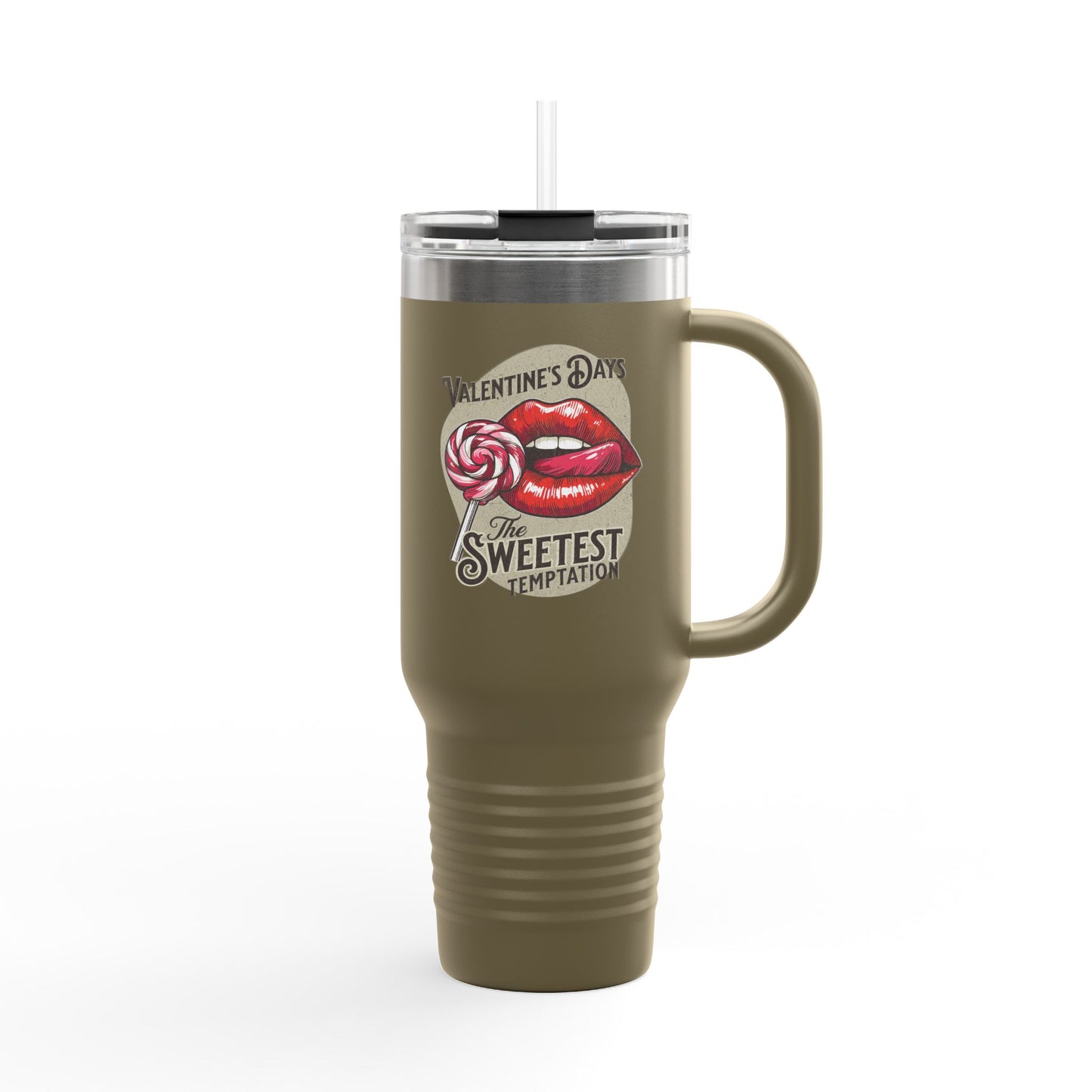 insulated travel mug, 40oz