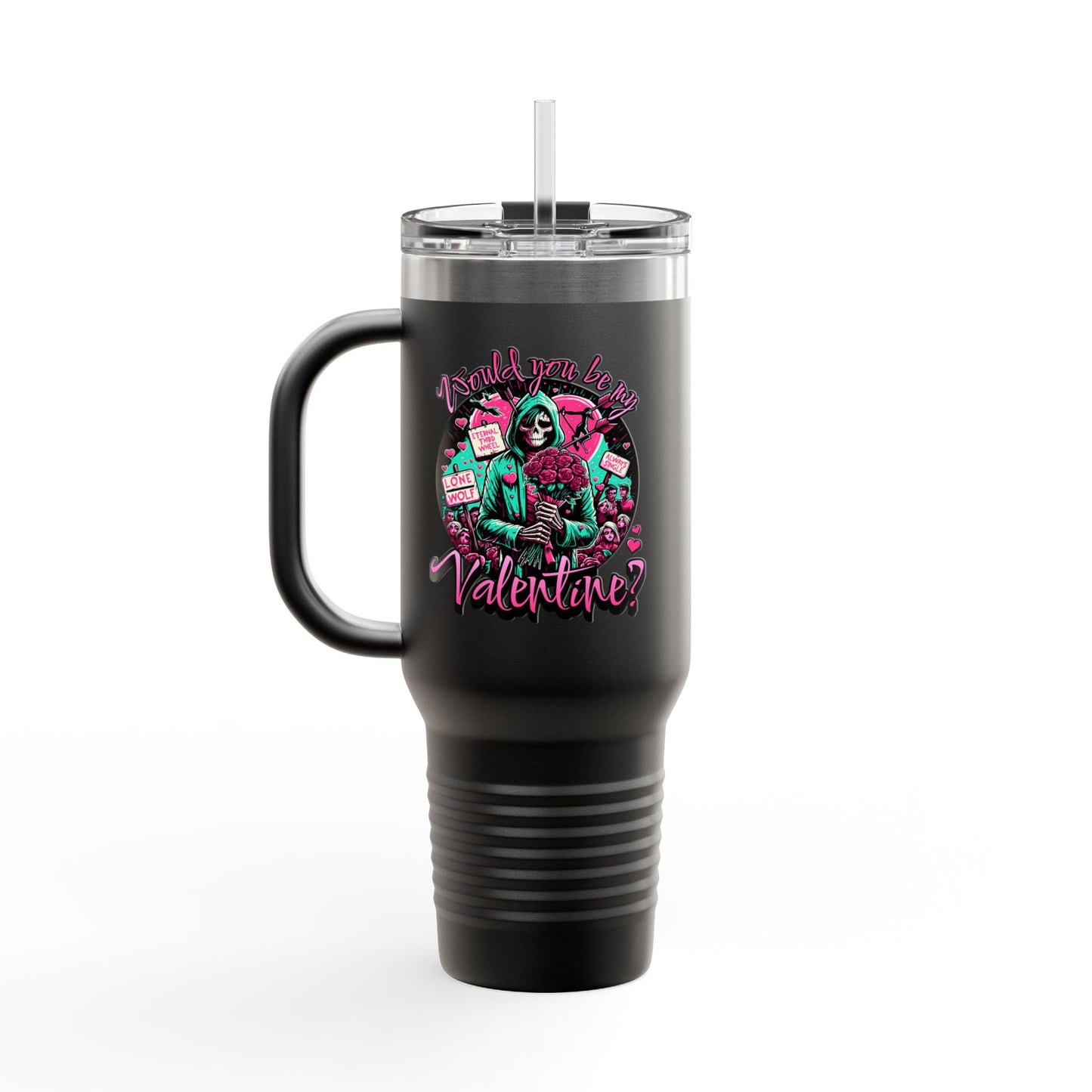 insulated travel mug, 40oz